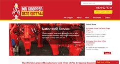 Desktop Screenshot of mrcropper.co.uk